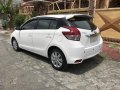 Toyota Yaris 2015 Gasoline Automatic White-3