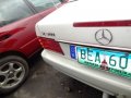 Mercedes-Benz Sl-Class 2001 Gasoline Automatic White-1