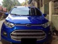 Blue 2017 FORD Ecosport Trend AT FOR SALE-1
