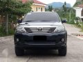 2012 Toyota Fortuner G 4x2 1st owned Cebu plate-1