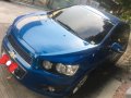 Chevrolet Sonic 2014 Gasoline Automatic Blue-8