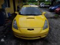 Toyota CELICA 2002 Yellow car-3