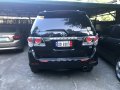 Toyota Fortuner V 2015 Black For Sale -0