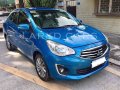 Mitsubishi Mirage 2016 Gasoline Manual Blue-1