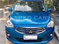 Mitsubishi Mirage 2016 Gasoline Manual Blue-2
