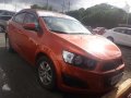 2015 Chevrolet Sonic15L Automatic Gas ORANGE-4