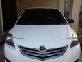 Second hand Toyota Vios 1.3J 2013 model color white-0