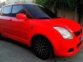 Suzuki Swift Red 2005 AT for sale -7