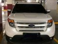 2014 Ford Explorer 3.5V Pearl White FOR SALE-9