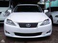 Lexus F-sport Is300 Pearl white limited 2009-10