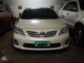 2012 Toyota Altis 1.6v Pearl White Top of the Line Push Start -0
