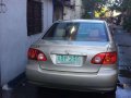 2002 Model Manual Toyota ALtis E-4
