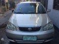 2002 Model Manual Toyota ALtis E-1
