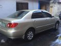 2002 Model Manual Toyota ALtis E-5