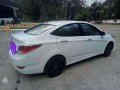 Hyundai Accent Crystal White Manual Transmission 2014-0