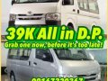 Toyota Hiace Commuter 2019 Hiace Commuter Low Downpayment promo at 39k-0