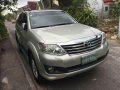 Toyota Fortuner G 2012 for sale-1