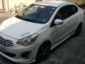 2014 Mitsubishi Mirage g4 35k mileage Fresh Savana white-1