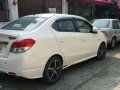2014 Mitsubishi Mirage g4 35k mileage Fresh Savana white-2