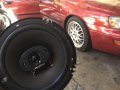 1998 Toyota Corona Exsior 98 Red Automatic BBS Wheels Rims-1