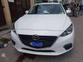 2016 Mazda 3 1.6L A/T. Arctic White color.-0