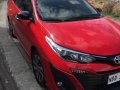 Red 2018 Toyota Vios for sale in Quezon City -1