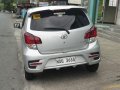 Silver Toyota Wigo 2017 at 51000 km for sale-2