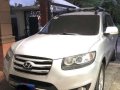 Sell Red 2012 Hyundai Santa Fe at Automatic Diesel at 80000 in Angeles-1