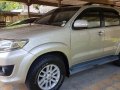 Gold Toyota Fortuner 2012 at 90000 for sale in Olongapo-11