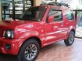 Red Suzuki Jimny 2016 Automatic Gasoline for sale-3