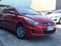 Selling Red Hyundai Accent 2017 Automatic Gasoline -2