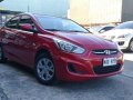 Selling Red Hyundai Accent 2017 Automatic Gasoline -6