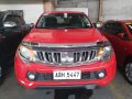 Red Mitsubishi Strada 2015 Manual Diesel for sale in Quezon City-1