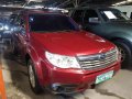 Selling Red 2009 Subaru Forester at 98000 km in Pasig-4
