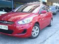 Selling Red Hyundai Accent 2017 Automatic Gasoline -1