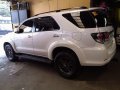 Selling White Toyota Fortuner 2016 for sale in Automatic-4