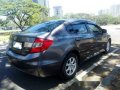 Selling Grey Honda Civic 2013 Automatic Gasoline for sale-6