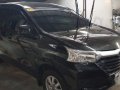Black Toyota Avanza 2017 Manual Gasoline for sale in Quezon City-3