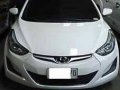 White Hyundai Elantra 2014 Automatic Gasoline for sale in General Salipada K. Pendatun-3