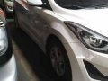 White Hyundai Elantra 2014 Automatic Gasoline for sale in General Salipada K. Pendatun-1