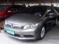 Selling Grey Honda Civic 2013 Automatic Gasoline for sale -2