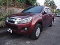 Sell Red 2014 Isuzu D-Max at Automatic Diesel at 48000 km in Angeles City-1