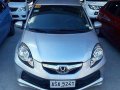 Selling Silver Honda Brio 2015 for sale-5