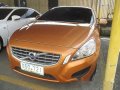 Orange Volvo S60 2013 at 35150 km for sale in Cebu City-4