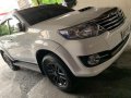 Sell White 2016 Toyota Fortuner at Manual Diesel at 13000 km in Quezon City-1