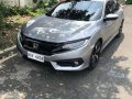 Selling Silver Honda Civic 2018 Automatic Gasoline for sale-3
