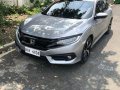 Selling Silver Honda Civic 2018 Automatic Gasoline for sale-2