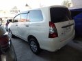 Selling White Toyota Innova 2015 for sale in Manual-3