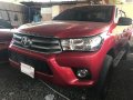 Sell Red 2018 Toyota Hilux at Manual Diesel at 8100 km in Quezon City-0