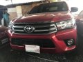 Sell Red 2018 Toyota Hilux at Manual Diesel at 8100 km in Quezon City-1